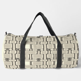 Bolso De Deporte Grande Patrón recto Beige neutro