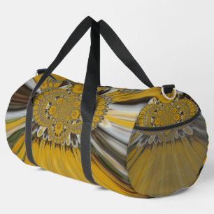 Bolso De Deporte Grande Patrón Sunflower: Un diseño caprichoso