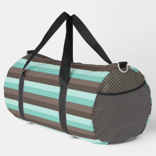 BOLSO DE DEPORTE GRANDE PATRONES Y CADENAS DE LA MINA DE PASTEL VERDE Y MA