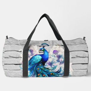 Bolso De Deporte Grande Pavo real perfecto