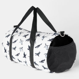Bolso De Deporte Grande Penguin Flight Squad | Ocean Art Design