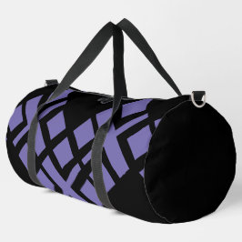 Bolso De Deporte Grande Periwinkle negro
