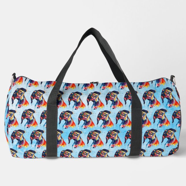 Bolso De Deporte Grande Perro (Anverso)
