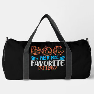 Bolso De Deporte Grande Perros Mi Gente Favorita