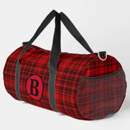 Bolso De Deporte Grande Personaliza tendencia Nombre Cuadro Escocés