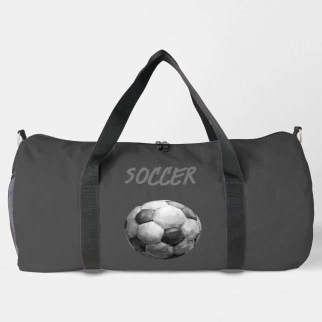 Bolso De Deporte Grande Personalizable de fútbol grande (Reverso)