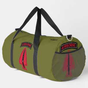 Bolso De Deporte Grande Personalizado "Fuerzas Especiales de la Fuerza Del