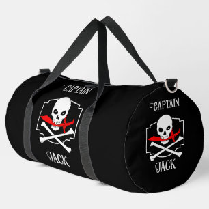 Bolso De Deporte Grande Personalizado Jolly Roger (Cutlass)