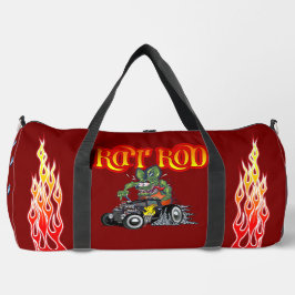 Bolso De Deporte Grande Personalizado retro Rat Rod