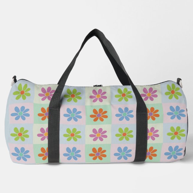 Bolso De Deporte Grande Pétalos Perfectamente Alegres (Anverso)