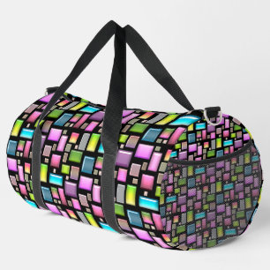 Bolso De Deporte Grande Piedras preciosas y madre de perlas