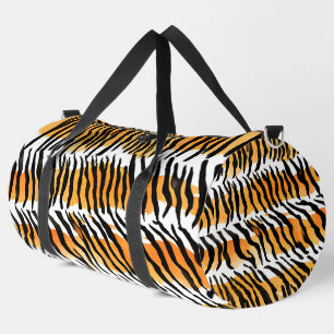 Bolso De Deporte Grande Pieles modernas de tigre a rayas Imprimir animales