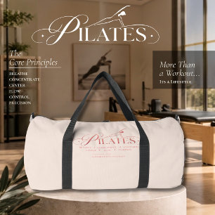 Bolso De Deporte Grande Pilates de Lujo Los Principios Básicos Rose