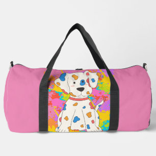 Bolso De Deporte Grande pintura de perro