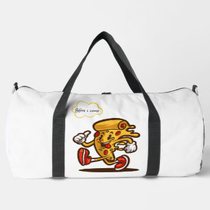 Bolso De Deporte Grande pizza, aquí voy