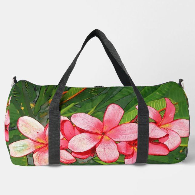 Bolso De Deporte Grande plumeria (Anverso)