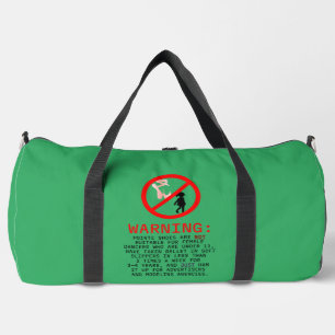 Bolso De Deporte Grande Pointe Shoes Advertencia Mar Verde