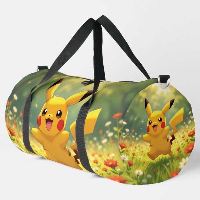 Bolso De Deporte Grande Pokémon und seine Treue Freunde (Esquina izquierda)