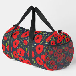 Bolso De Deporte Grande Poppies