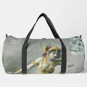 Bolso De Deporte Grande Postcarta de Vintage Mata Hari