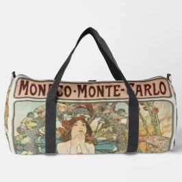 Bolso De Deporte Grande Poster de Mont-Carlo por Alphonse Mucha