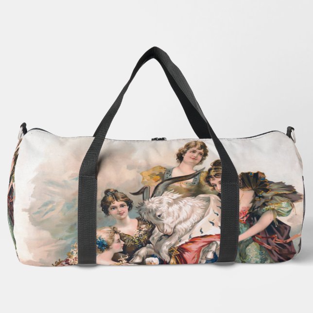 Bolso De Deporte Grande Poster de publicidad de cerveza de época (Anverso)