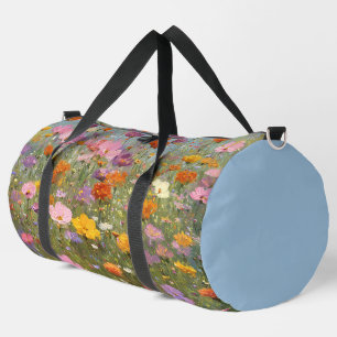 Bolso De Deporte Grande Prados Coloridos de Flores Silvestres 3