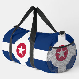 Bolso De Deporte Grande Print Cut Sew Bag con bandera de Indianápolis, EE.