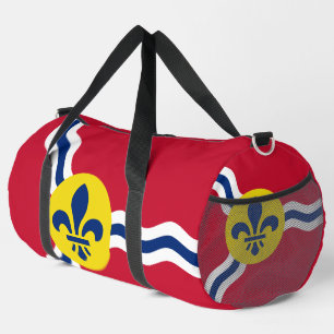 Bolso De Deporte Grande Print Cut Sew Bag con bandera de St. Louis City, E