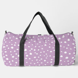 Bolso De Deporte Grande Puntos Dalmatianos Lilac, Puntos Dalmatianos, Dota