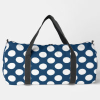 Puntos de Polka Azul de la Marina, Patrón de Punto