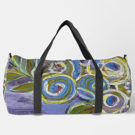 Bolso De Deporte Grande Purple and Blue by Lydia's Art Sangria