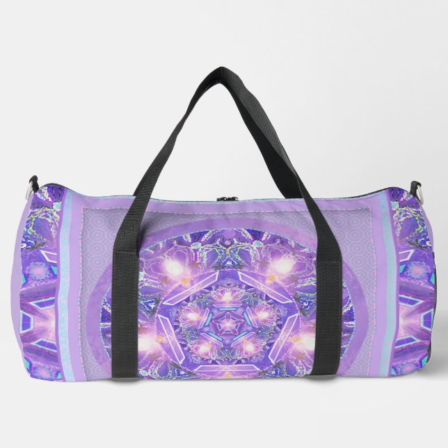 Bolso De Deporte Grande Púrpura W1 (Anverso)