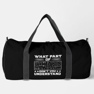 Bolso De Deporte Grande ¿Qué parte de no entiendes?