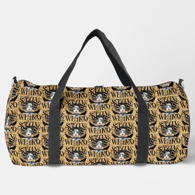 Bolso De Deporte Grande Quédate raro (Anverso)