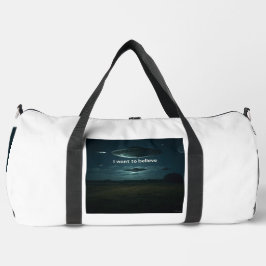 Bolso De Deporte Grande Quiero creer