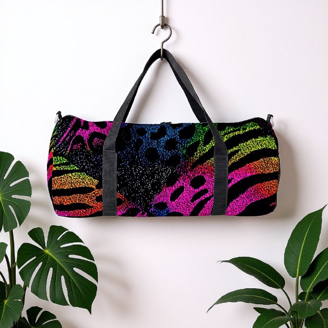 Bolso De Deporte Grande Rainbow Animal Mashup  (Subido por el creador)