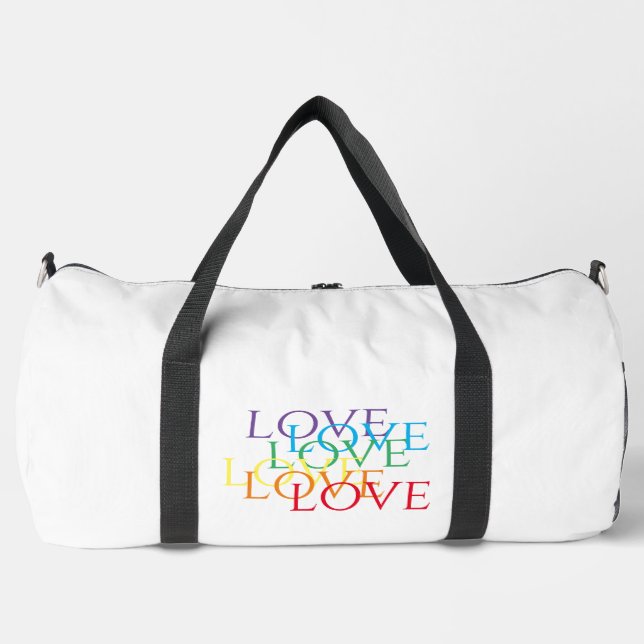 Bolso De Deporte Grande RAINBOW LOW Large Duffel Bag (Anverso)