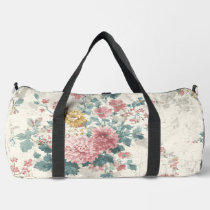 Bolso De Deporte Grande Ramo Vintage Acongojado 