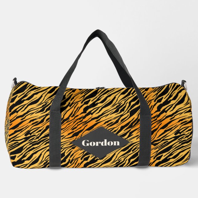 Bolso De Deporte Grande Rayas de tigre (Anverso)