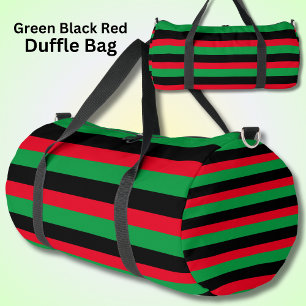 Bolso De Deporte Grande Rayo rojo negro verde
