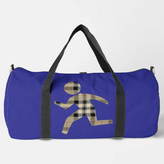 Bolso De Deporte Grande Recorrido atlético azul profundo (Anverso)