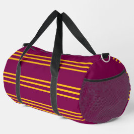 Bolso De Deporte Grande Red and Yellow Large