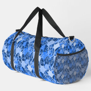 Bolso De Deporte Grande Red Neuronal Neuronas Azules