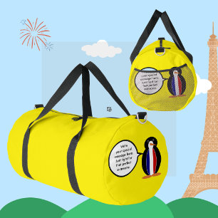 Bolso De Deporte Grande Regalo personalizado de pingüino de vida silvestre