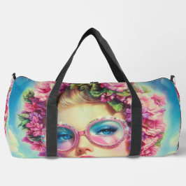 Bolso De Deporte Grande Reina del glamour tropical