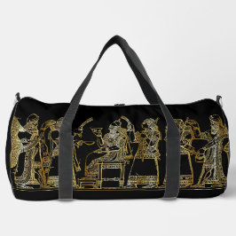 Bolso De Deporte Grande Relieve de oro mesopotámico antiguo