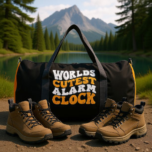 Bolso De Deporte Grande Reloj de alarma más lindo del mundo