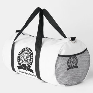 Bolso De Deporte Grande Repetir el karate de sueño de comer - Disciplina =