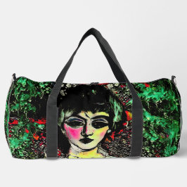 Bolso De Deporte Grande Retrato de Belleza Gótica